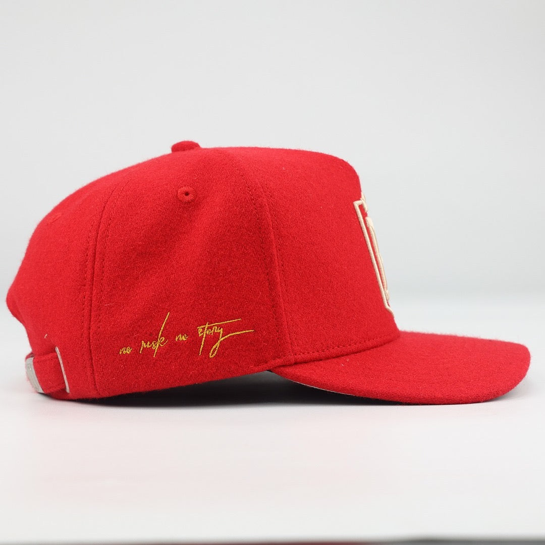 Buckets “ NRNS” Hat - Red Color