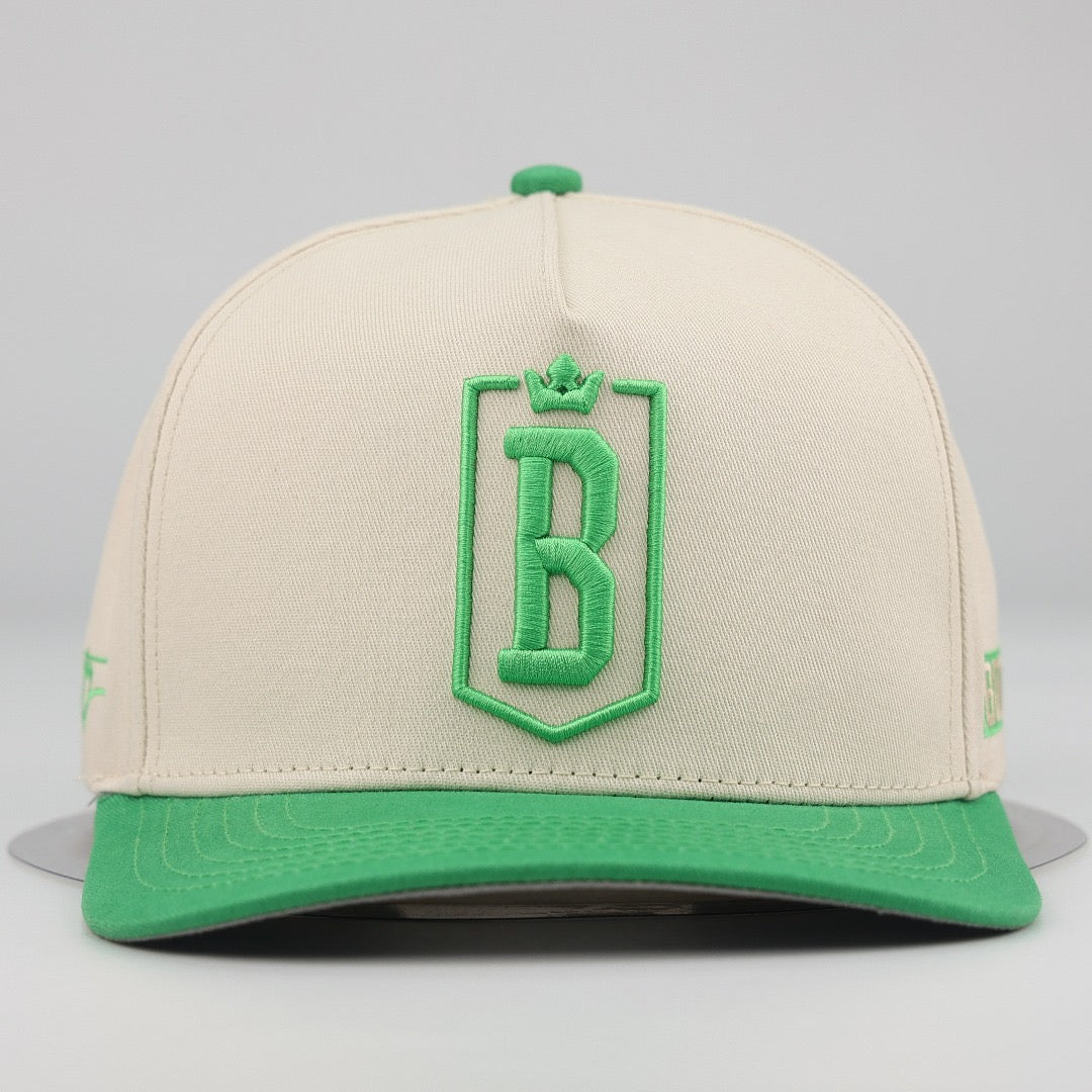 Buckets “NRNS” Hat - Green/OffWhite