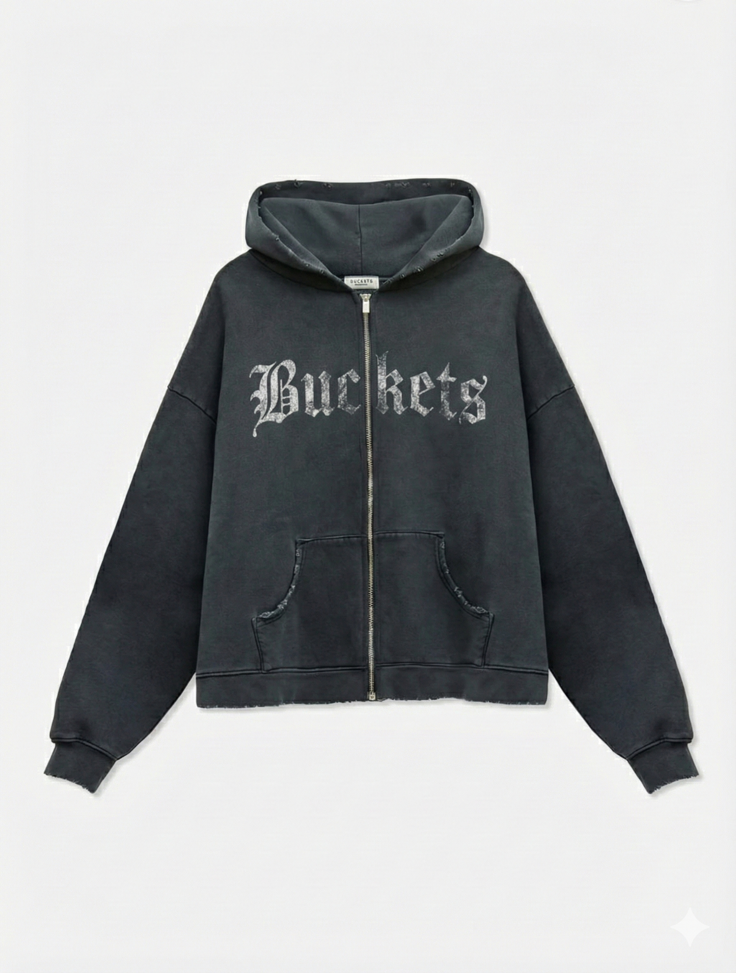 BLACK CHERRY ZIP HOODIE