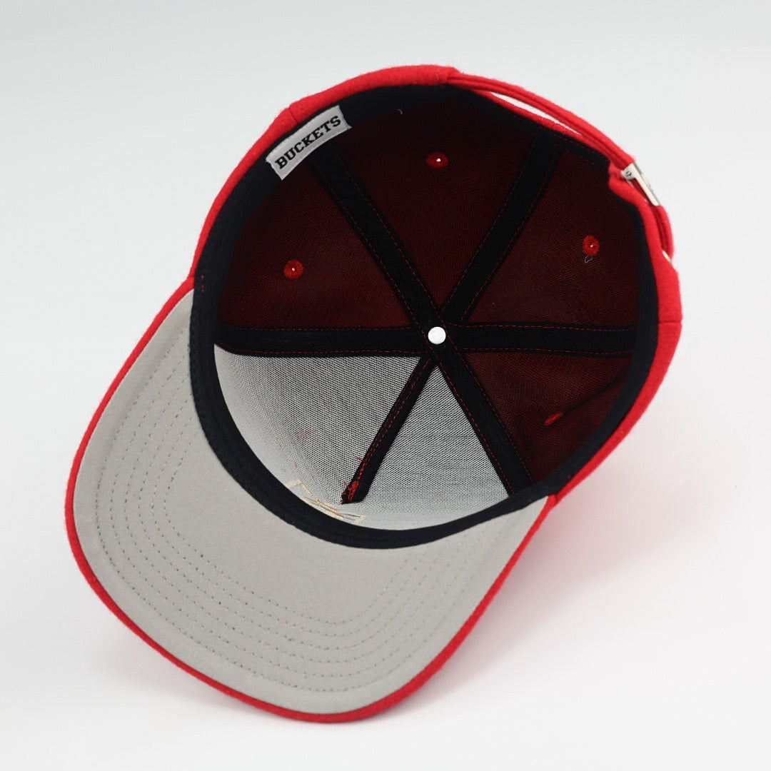 Buckets “ NRNS” Hat - Red Color