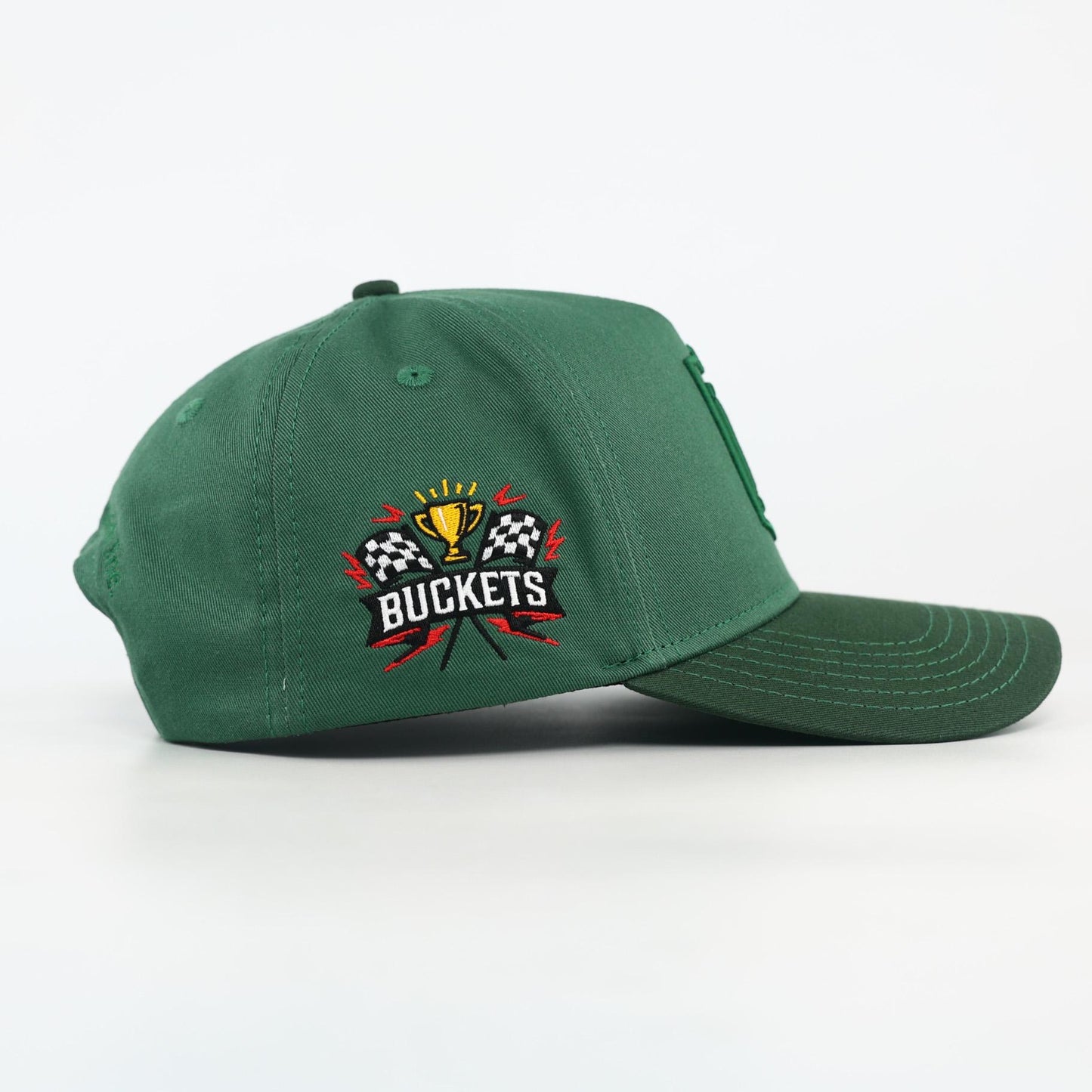 Buckets “Green Flag” Classic Snapback.